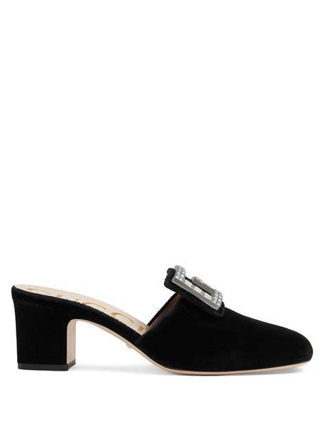 gucci velvet perfume|Gucci black velvet mules.